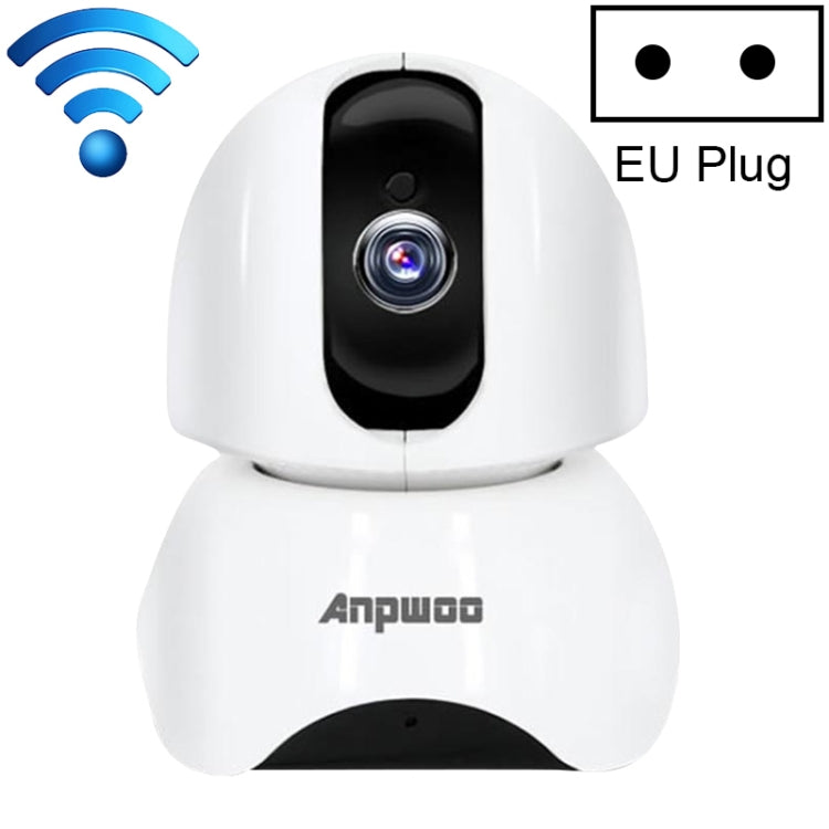 Anpwoo-YT003 2.0 Mega 3.6mm Lens Wide Angle 1080P Smart WIFI Monitor Camera , Support Night Vision & TF Card Expansion Storage, EU Plug, YT003 Anpwoo-YT003 2.0 Mega 3.6mm Lens Wide Angle 1080P Smart WIFI Monitor Camera , Support Night Vision & TF Card Expansion Storage, EU Plug, YT003